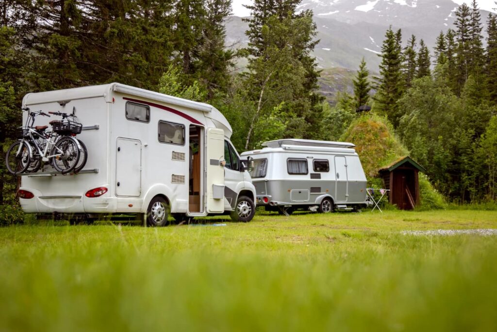 What is the difference between a campervan and a motorhome