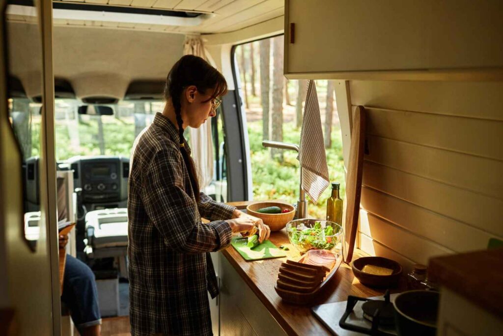 Can you use an air fryer in a campervan